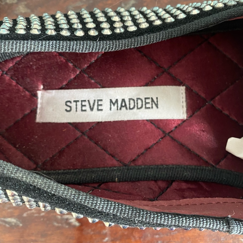 Sold! Men’s Steve Madden CAVIARR RHINESTONES Smoking Slipper Loafer - Picture 6 of 9